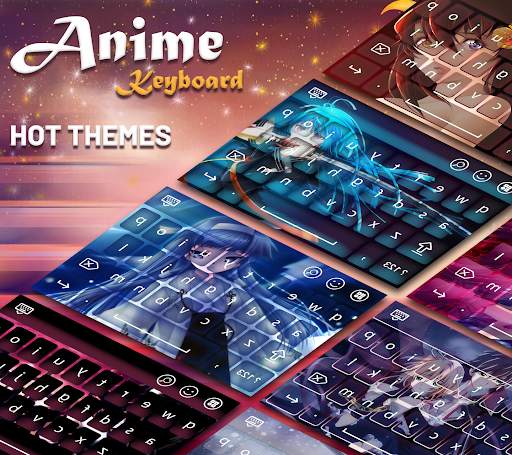Keyboard - Anime Keyboard screenshot 6