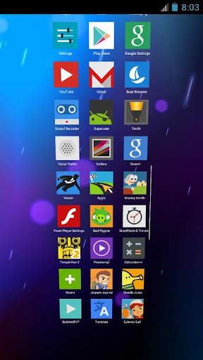 LightLaunch Light 3D Launcher screenshot 4