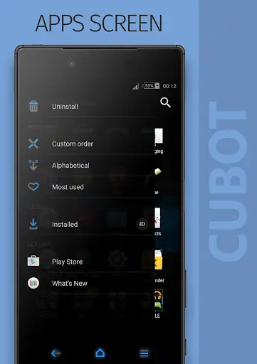 CUBOT Xperia Theme screenshot 3