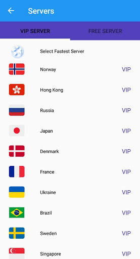 VIP VPN - Free fast secure Hotspot and VPN  Client screenshot 4