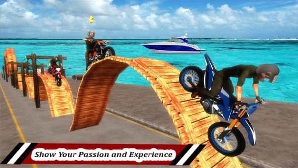 3D Racing on Bike Trial Xtreme : Real Stunt Rider screenshot 3