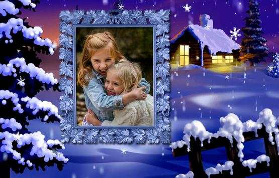 Snowfall Photo Frames screenshot 3