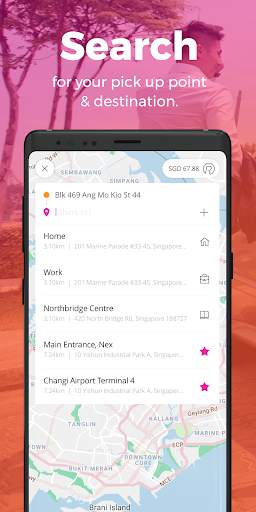 RYDE: Carpool, Taxi or Private Hire Ride Hailing screenshot 3