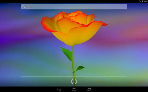 3D Rose Live Wallpaper 24 تصوير الشاشة