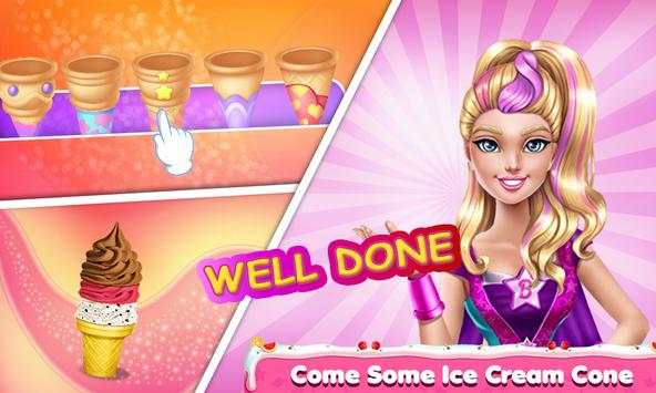 Princess Barbi Ice Cream Maker Game screenshot 3