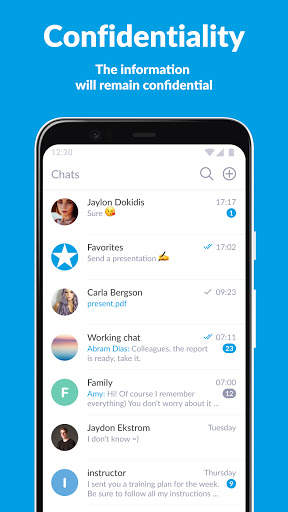 AEGEES messenger – chat, audio call and text screenshot 1