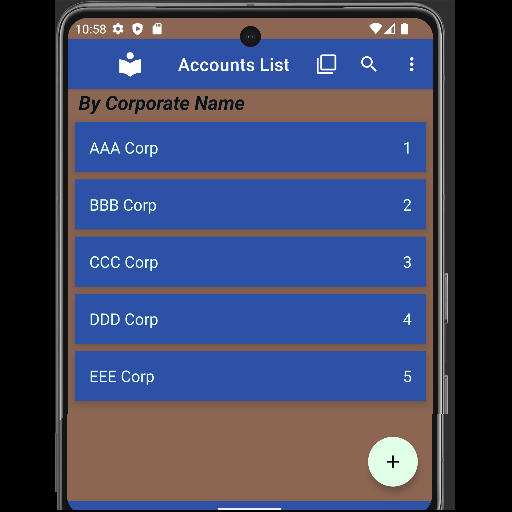 Accounts List icon