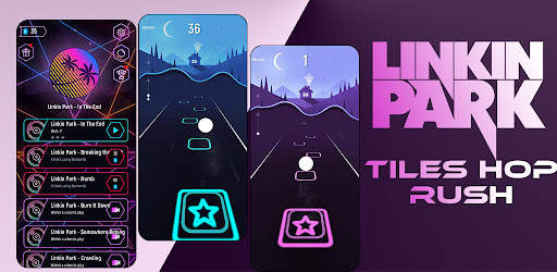 Linkin Park Tiles Hop:EDM Rush screenshot 1