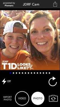JDRF Cam screenshot 2