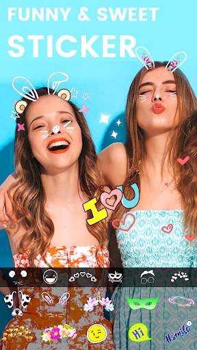 Selfiecam, Photo Editor, Sweet Beauty Camera screenshot 5