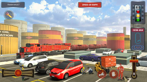 Oil Train Driving Games screenshot 5