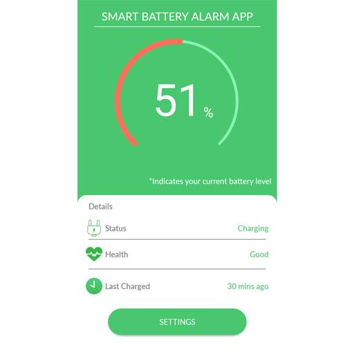 Smart Battery Alarm App screenshot 2