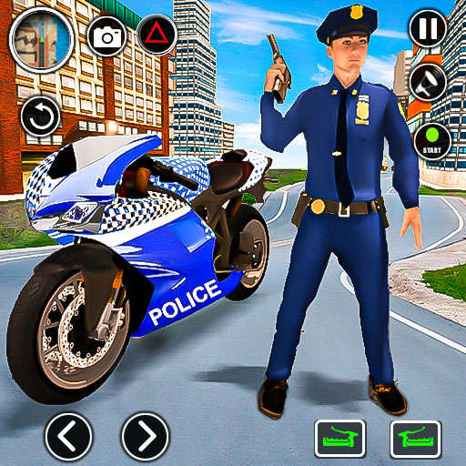 US Police Motor Bike Chase 2.0