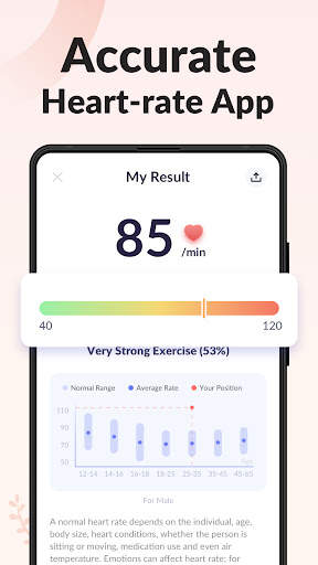 Heart Rate Monitor: Pulse screenshot 1