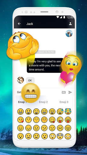 Aurora Keyboard Theme screenshot 4