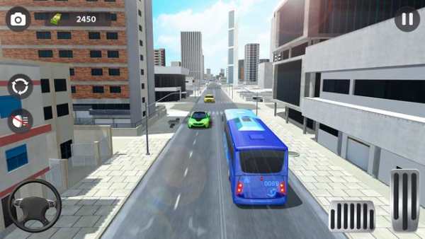 Grand City Coach Bus Simulator - Free Bus Games 3D screenshot 1