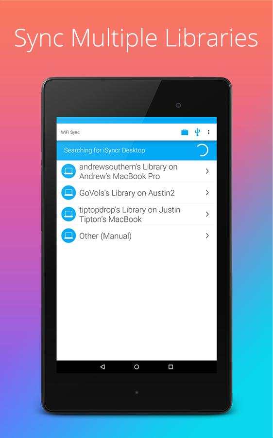 iSyncr: Sync iTunes to Android screenshot 20