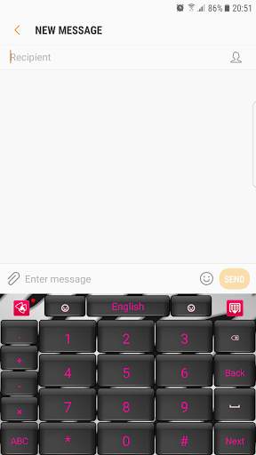Pink Zebra Keyboard screenshot 5