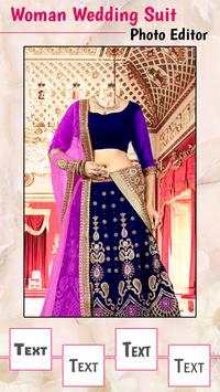 Woman Wedding Suit Photo Editor 2 تصوير الشاشة