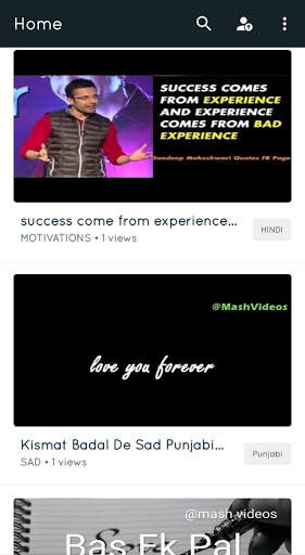 MashVideos - Whatsapp Video Status & Download App screenshot 1