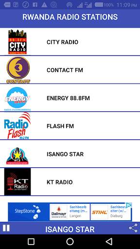 Rwanda radios:Online and free screenshot 8
