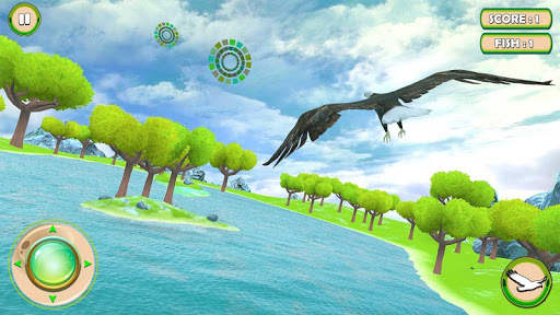 Golden Eagle Survival Simulator: Fish Hunting 3D screenshot 5
