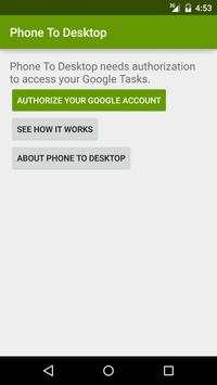 Phone To Desktop screenshot 1