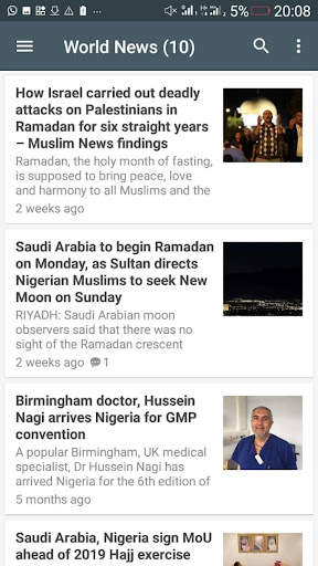 Muslim News Mobile screenshot 3