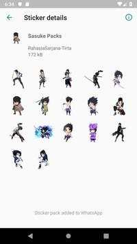 Sasuke and Sakura Family Sticker for WA screenshot 2