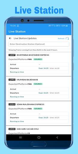 Train Enquiry Live Train PNR screenshot 6