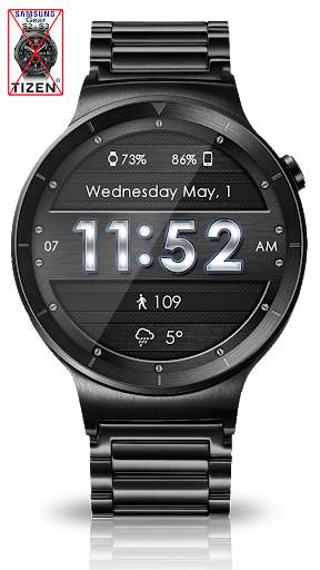Metallic Mesh HD WatchFace Widget & Live Wallpaper screenshot 6