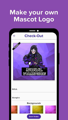 Game Avatar: Custom Mascot Logo for Gamers screenshot 1