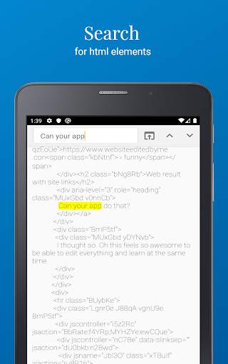 Inspecter et modifier HTML Liv screenshot 8