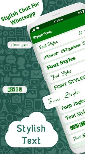 Chat Styler for Whatsapp 2021 : Stylish Fonts screenshot 1