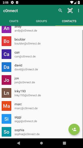 c0nnect messenger PRO ( XMPP / jabber ) screenshot 4