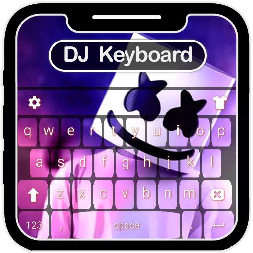 DJ Purple Keyboard for iPhone 11 1.0