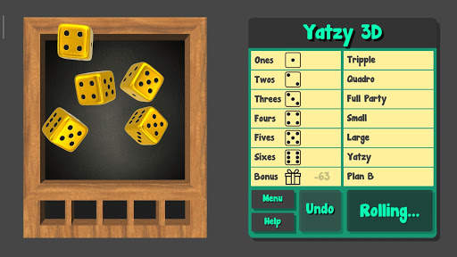 Yatzy - Free 3D Dice Game screenshot 7