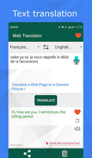 Photo Translator - Text & Web screenshot 9