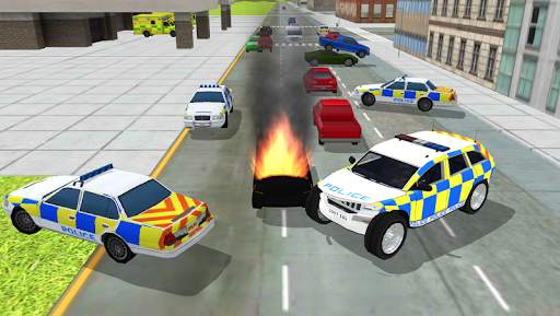 City Police Car Driving Chase screenshot 4