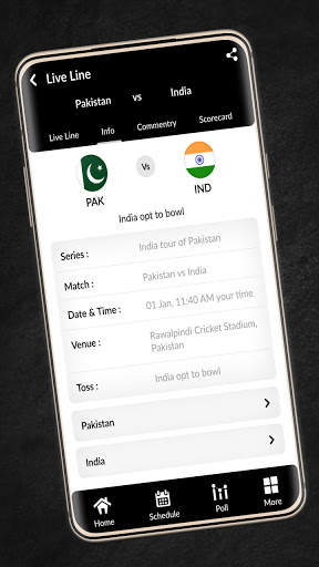 Cricket Live Line : Fastest Cricket Score screenshot 4