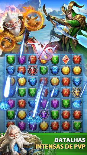 MythWars & Puzzles: RPG Match3 screenshot 4