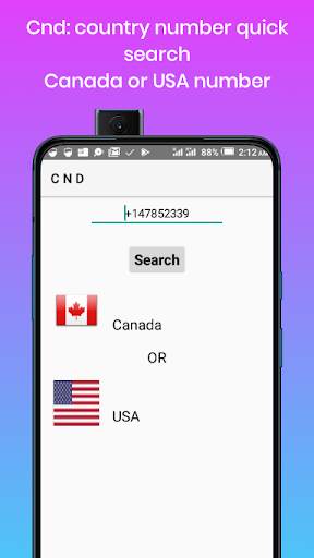 CND:country mobile number checker code With flags screenshot 2