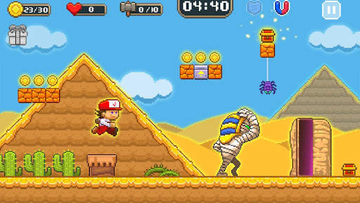 Super Jim Jump - pixel 3d screenshot 5