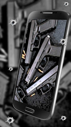 Golden Gun Live wallpaper screenshot 1