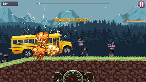 Drive or Die - Zombie Pixel Earn to Epic Racing screenshot 6