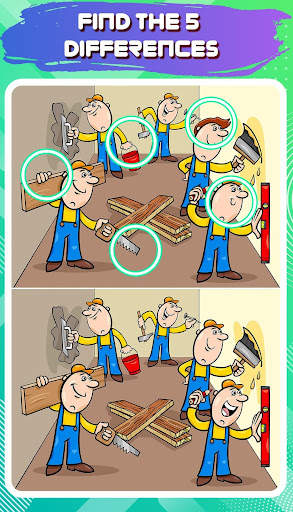 Find The Differences - Cartoon screenshot 1