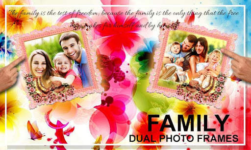 Family Dual Photo Frames screenshot 3