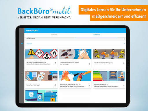 BackBüro® mobil E-LEARNING screenshot 4