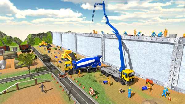 City Border Wall Construction screenshot 7