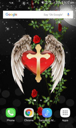Cross Wings Live Wallpaper screenshot 3